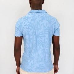 Johnny Coral Terry Polo S/S: Sky