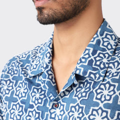 Lamar Camp Collar Shirt S/S: BP97
