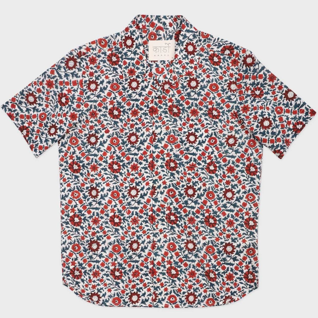 Lamar Camp Collar Shirt S/S: BP87
