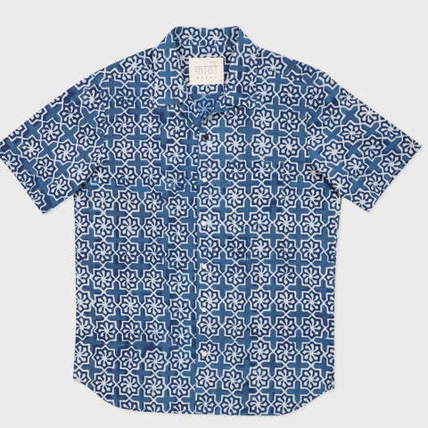 Lamar Camp Collar Shirt S/S: BP97