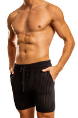 Roddy Crochet Short: Black