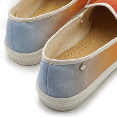 Cotton Canvas Slip On: Sunrise Degrade