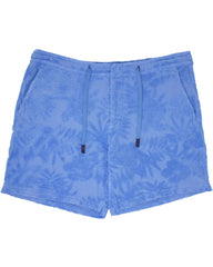 Sam Farm Floral Terry Short: Blue