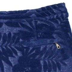 Sam Farm Floral Terry Short: Navy