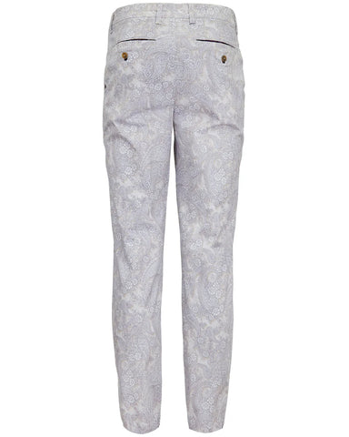 Jack Paisley Chino Pant: Ivory