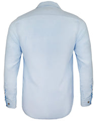 Lionel Linen Shirt L/S: Sky