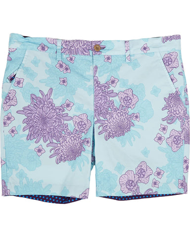 Edward Mumms Stretch Short: Aqua