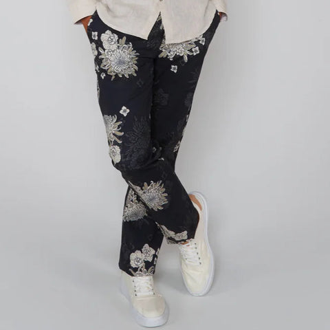 Charles Mumms Stretch Pant: Black