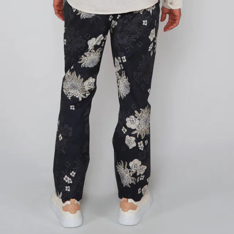 Charles Mumms Stretch Pant: Black