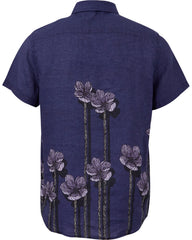 Landon Crafty Shirt S/S: Navy
