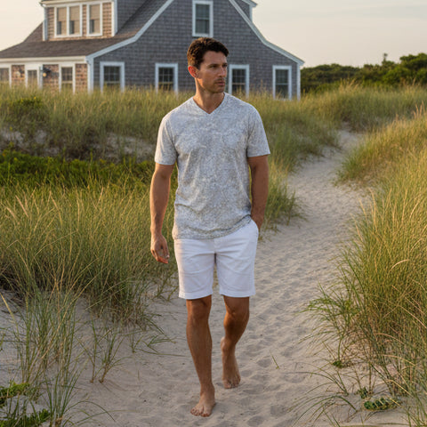 Maze Paisley S/S: Ivory