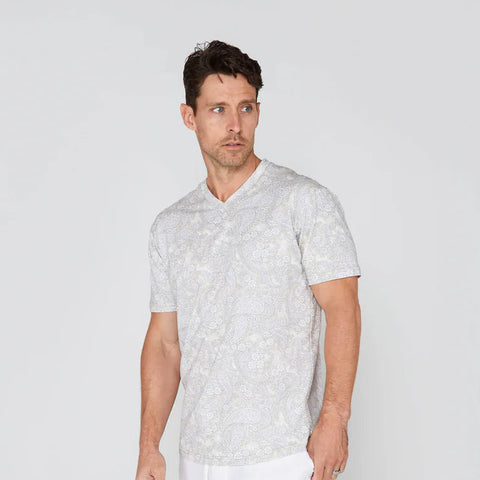 Maze Paisley S/S: Ivory