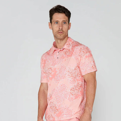 Pietro Bouquet Polo S/S: Pink
