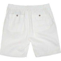 Devonshire Linen Short: White
