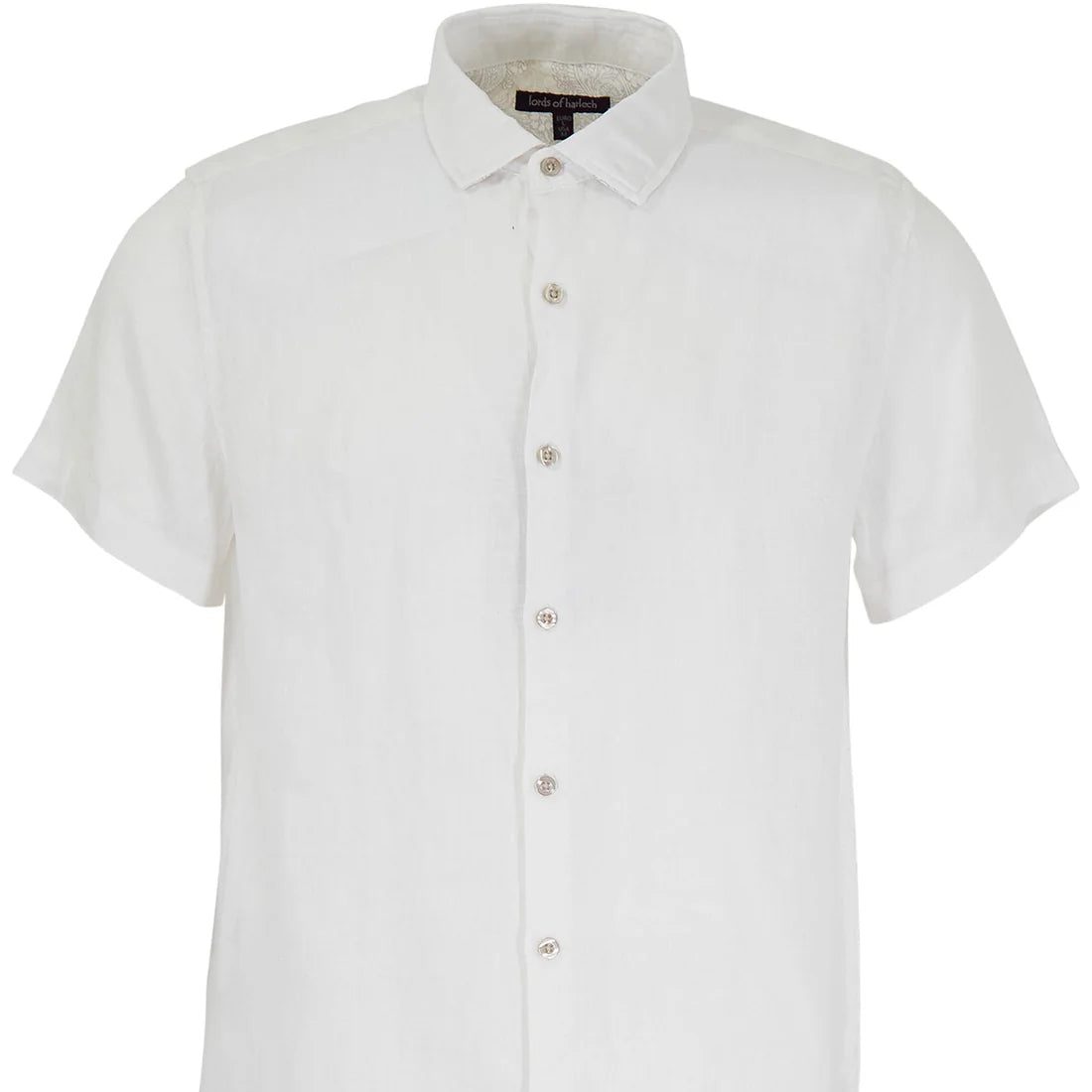 Loic Linen Shirt S/S: White