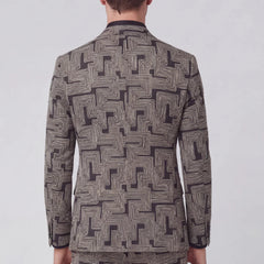 Julius Inter Twine Blazer: Black