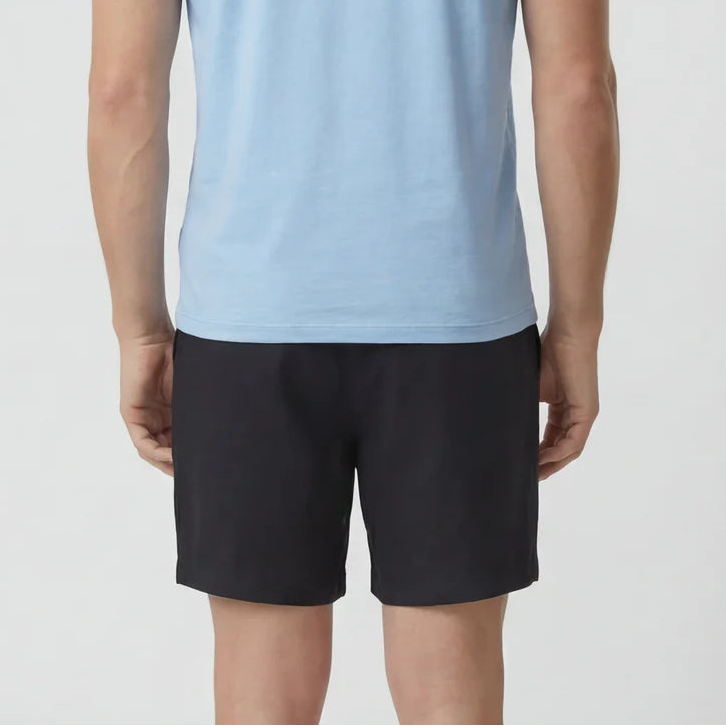 Devonshire Linen Short: Black
