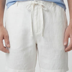 Devonshire Linen Short: White