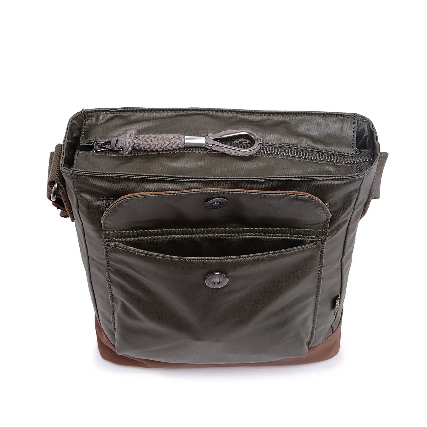 Urban Canvas Crossbody: Army Green