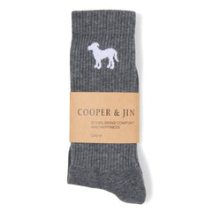 Crew Sock: Dark Heather
