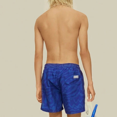Rapture Swim Trunk: Blue