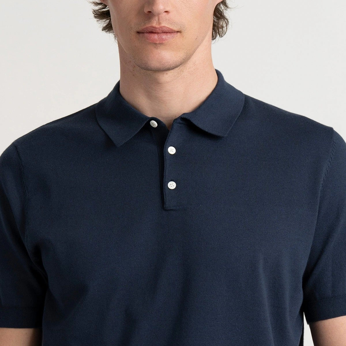Angeli Polo S/S: Navy
