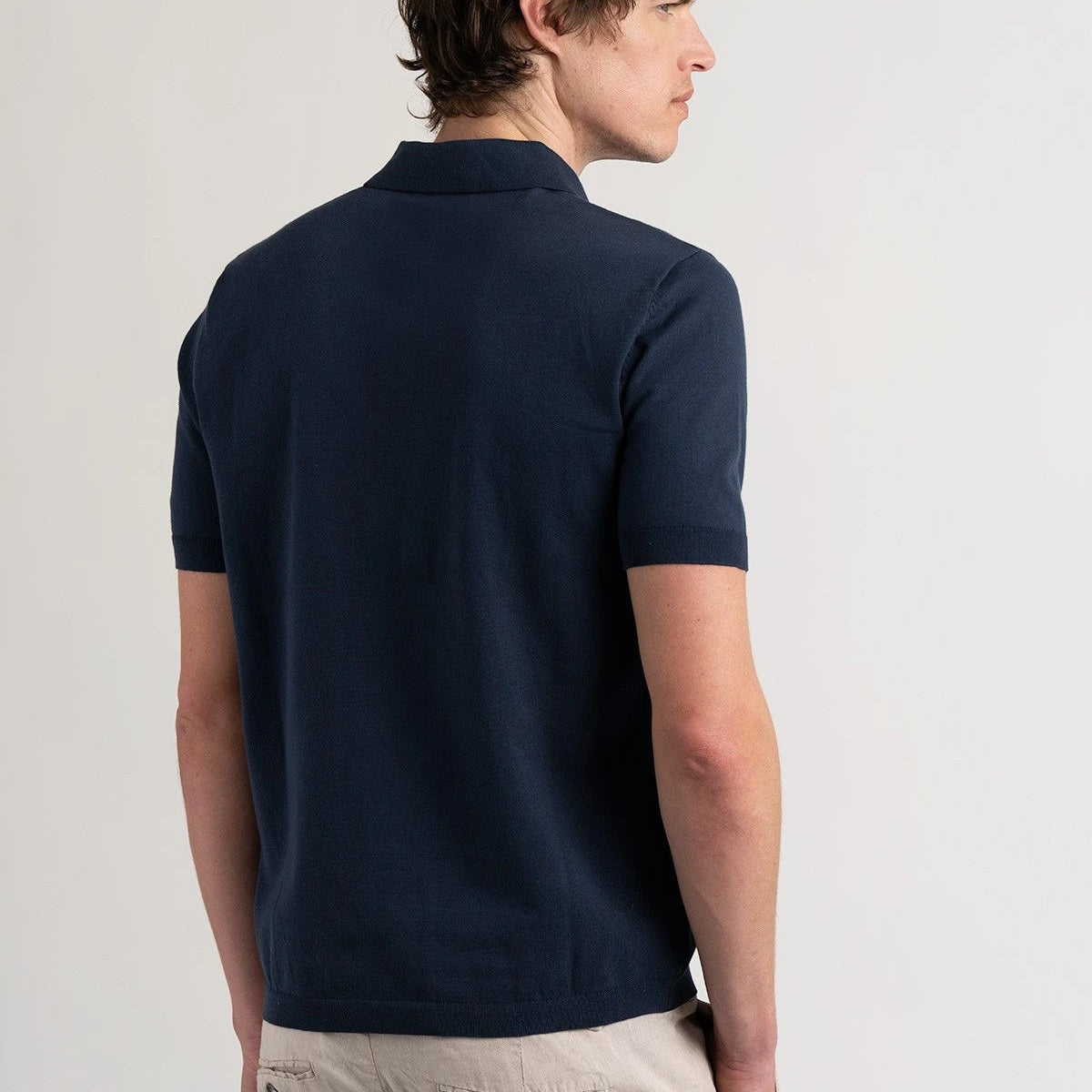 Angeli Polo S/S: Navy