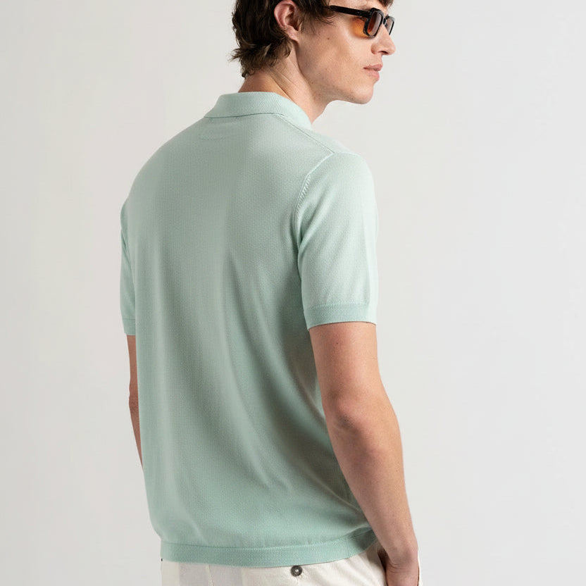 Angeli Polo S/S: Aqua