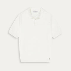 Angeli Polo S/S: Ecru