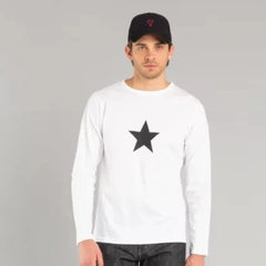 Coulos Star T-Shirt L/S: White