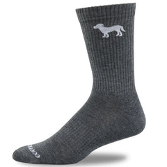 Crew Sock: Dark Heather