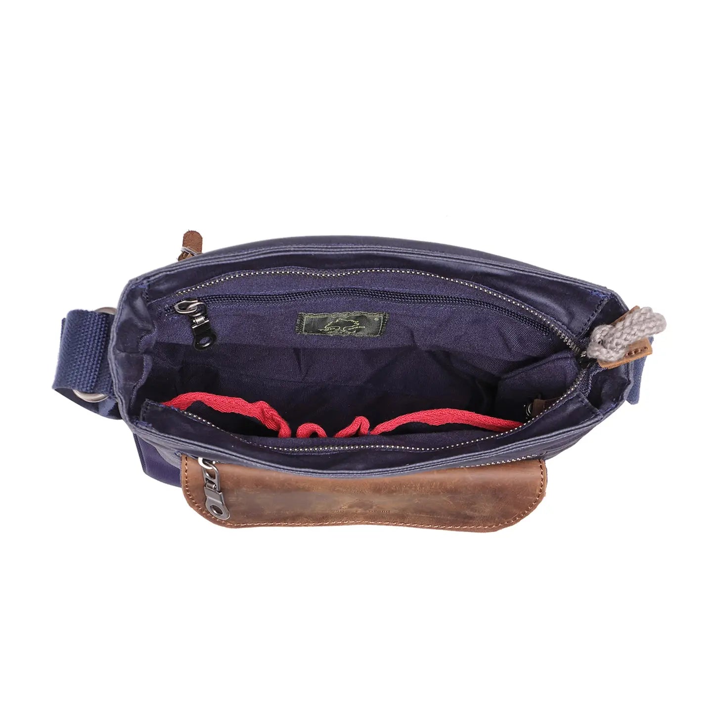 Urban Canvas Crossbody: Navy
