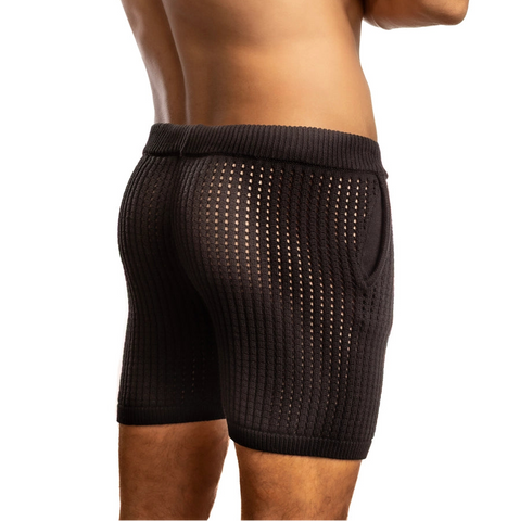 Roddy Crochet Short: Black