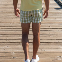 Todos Santos Drawcord Short: Warm Olive