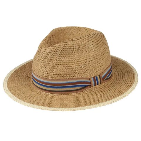 Spring Fedora Hat: Tan