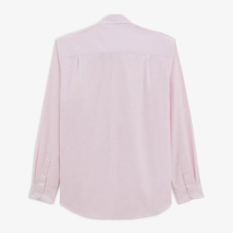 Gingham Check Clement Shirt L/S: Pink