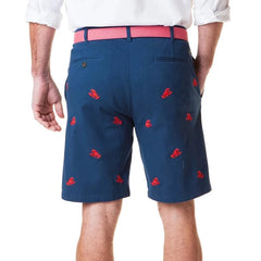 Cisco Short with Lobster: Navy