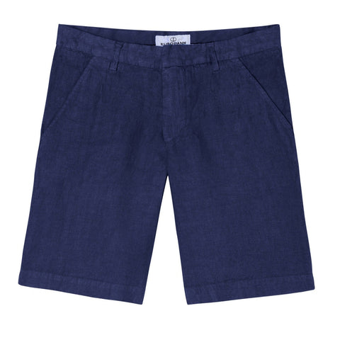 Linen Colorado Short: Navy