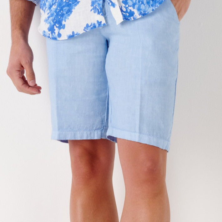 Linen Colorado Short: Sky Blue