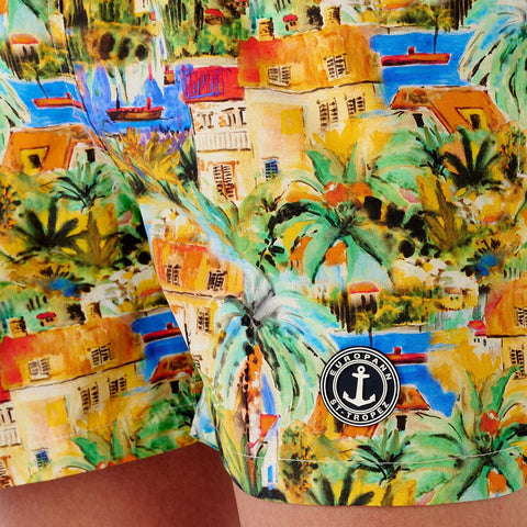 Come St Tropez Print Swim: Garden