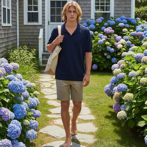 Cory Polo S/S: Navy