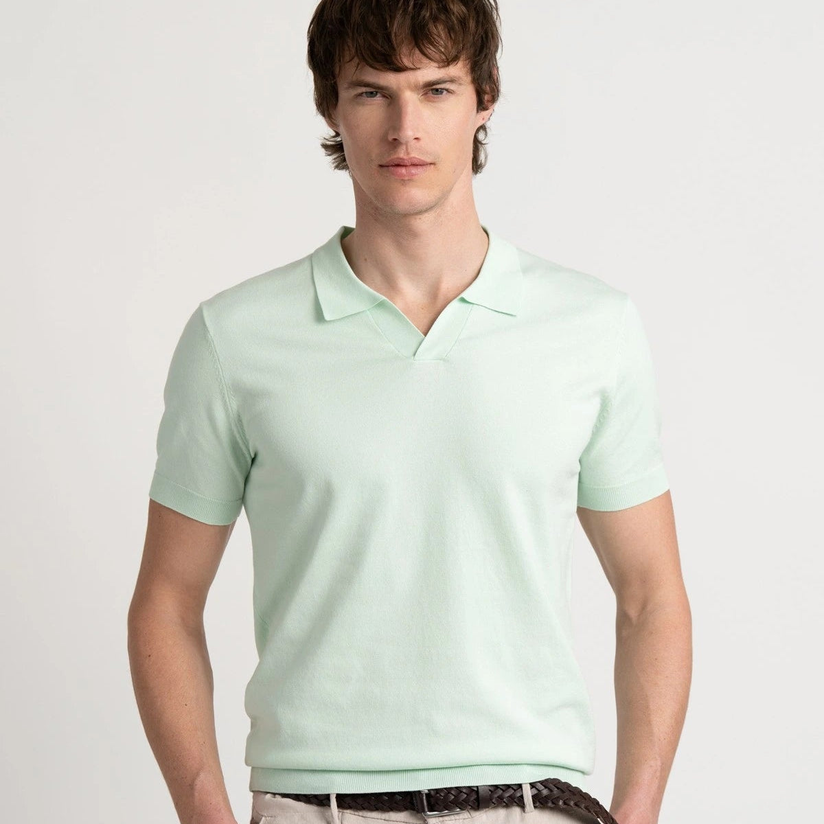 Cory Polo S/S: Aqua