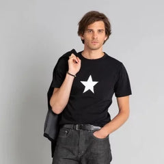 Coulos Star T-Shirt S/S: Black