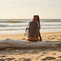 Urban Sling Bag: Brown