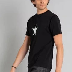 Coulos Star T-Shirt S/S: Black