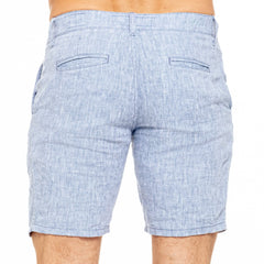 LInen Short: Blue
