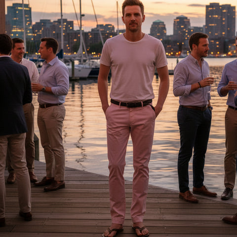Flash Chino Pant: Pink