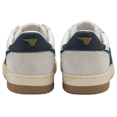Hawk Sneaker: White/Vintage Blue