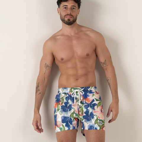 Watercolor Print GOYA Swim: Indigo
