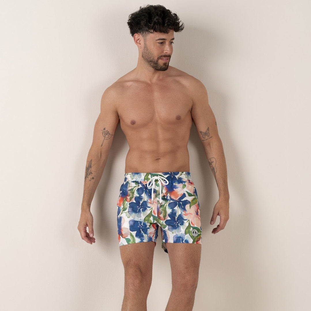 Watercolor Print GOYA Swim: Indigo